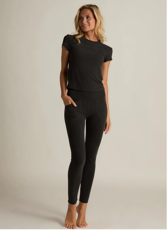 Faceplant Dreams Lounge Legging Soft Black XLG