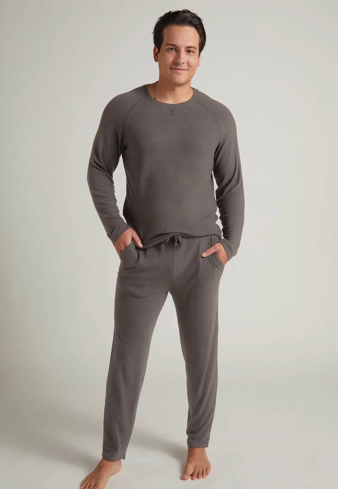 Faceplant Dreams Men's Jogger Pant Soft Grey LG