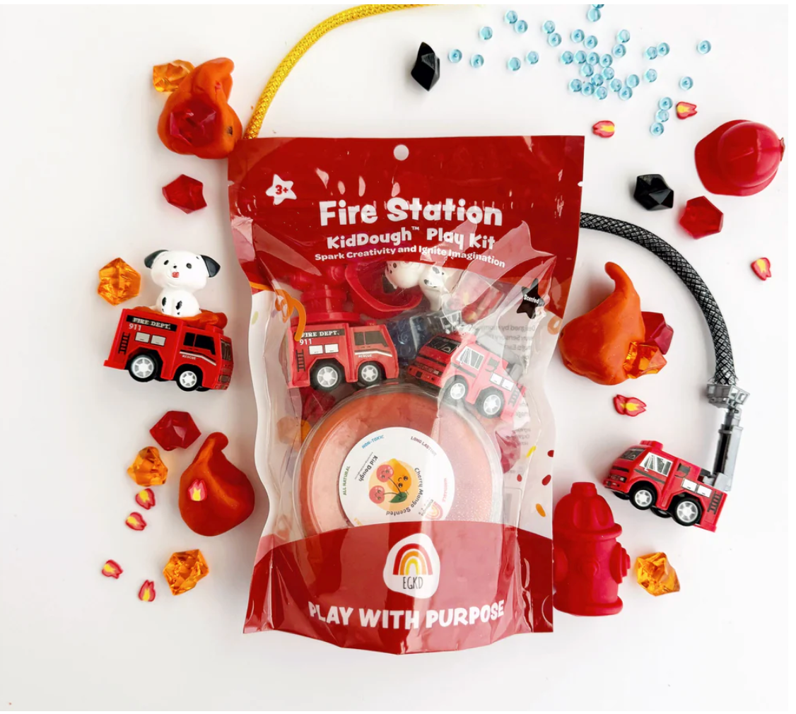 Fire Station KidDough Play Kit