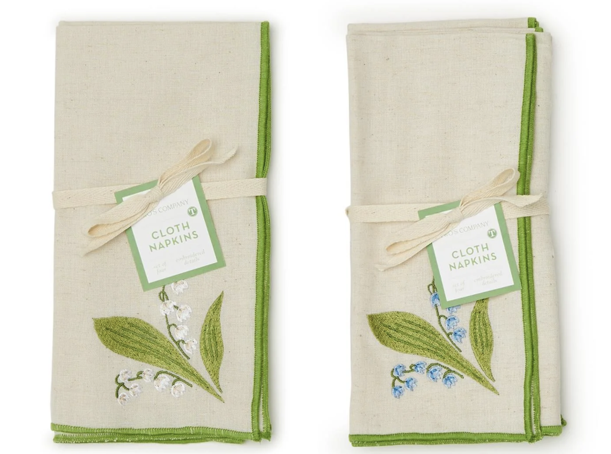 Lily Valley Napkins