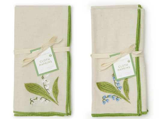 Lily Valley Napkins