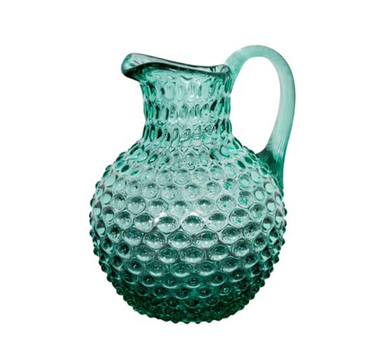 Beryl hobnail pitcher 2L (blue/green)