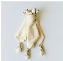 Giraffe Baby Lovey Security Blanket Cuddle Cloth