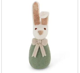 Big  Bunny w Bow  Green