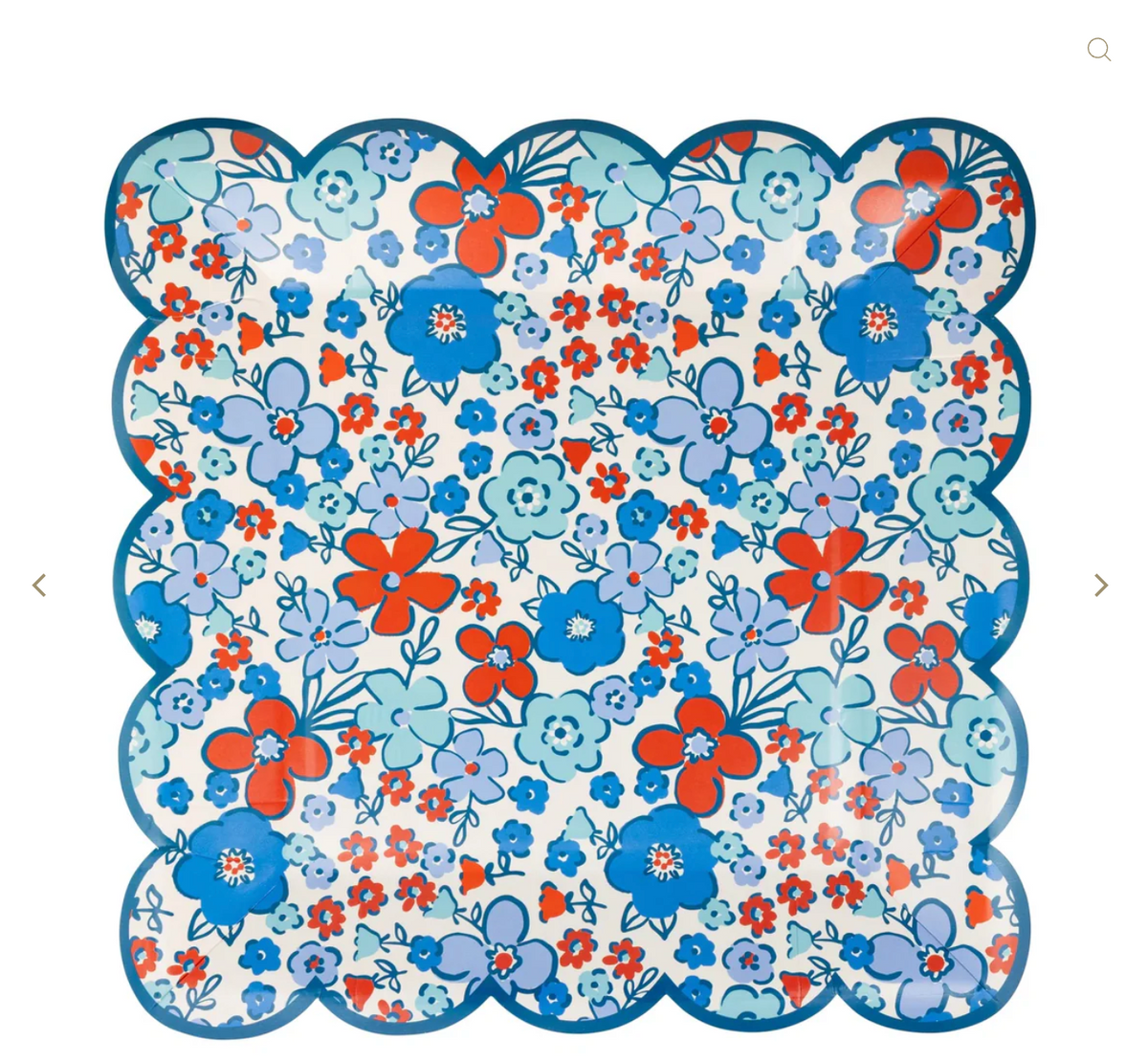Floral Americana 9in Plate
