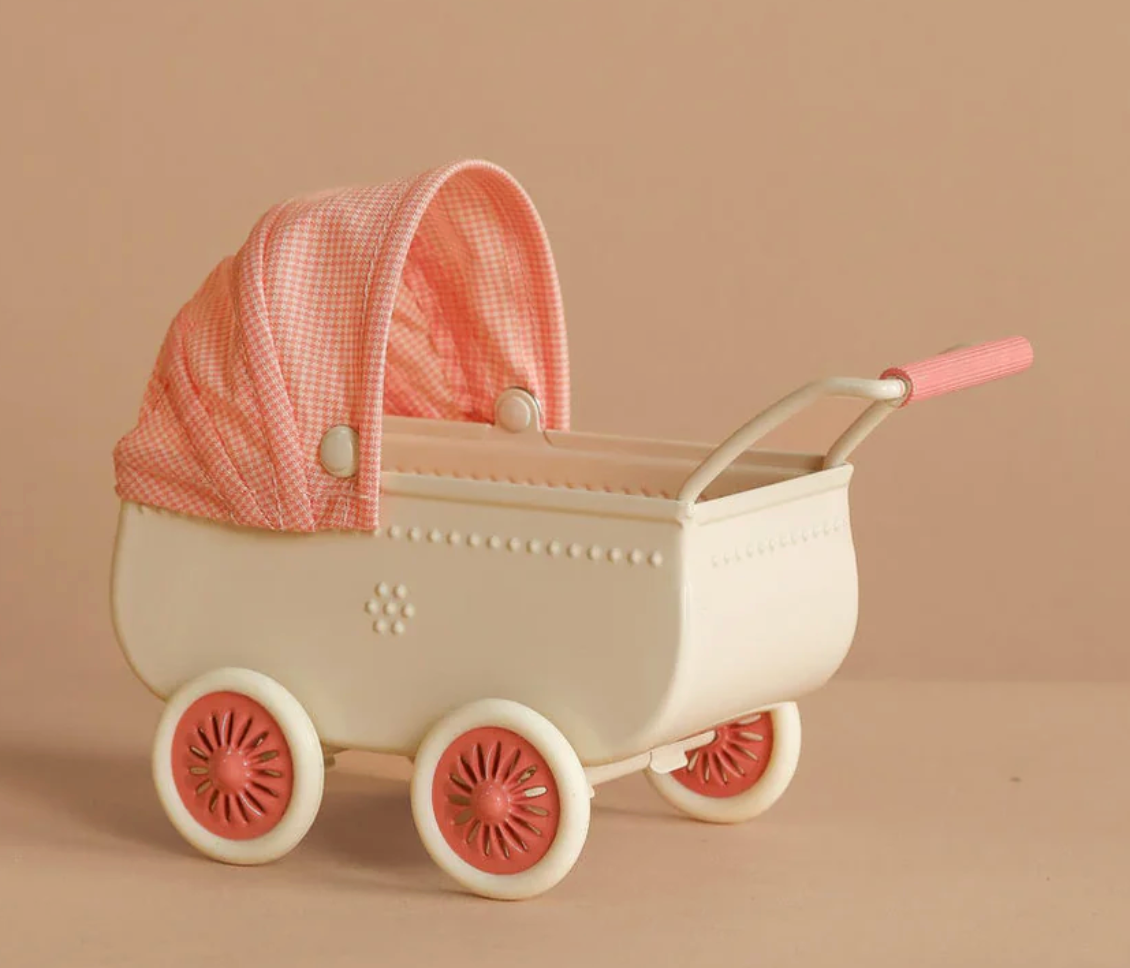 Pram - Mouse - Coral