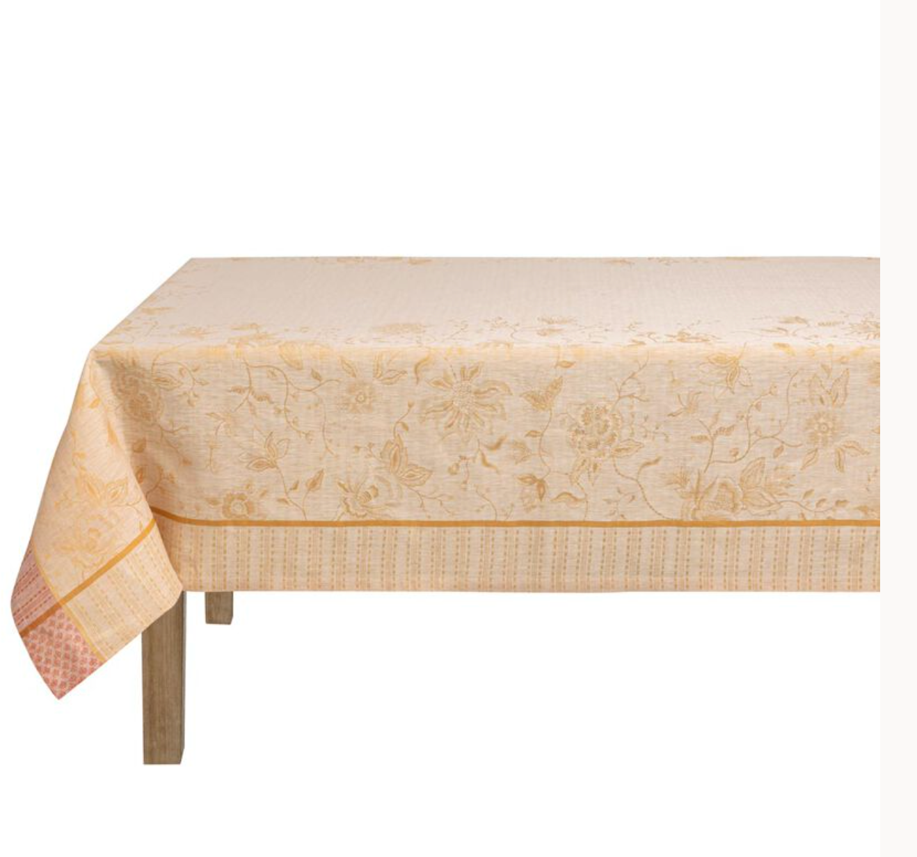 Ete Indien Orange Tablecloth - 69"x126"
