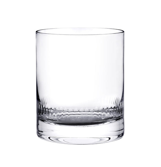 Whiskey Glass w/ Spear Design