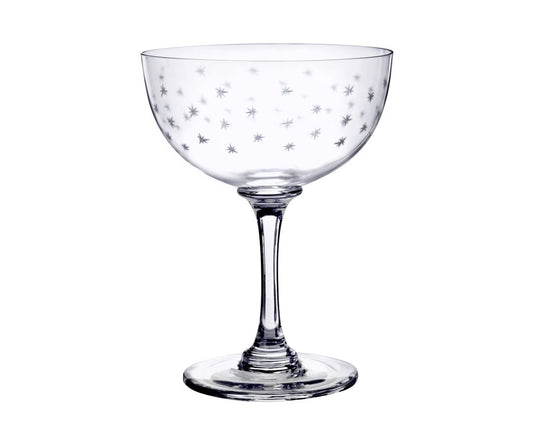 Stars Champagne Saucers