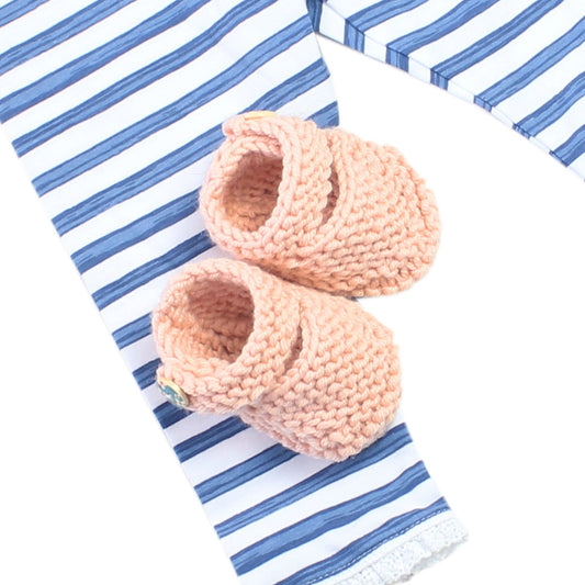 Bonny Booties Knitt Baby - Pink