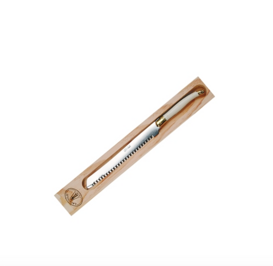 Bread Knife in Wood Box